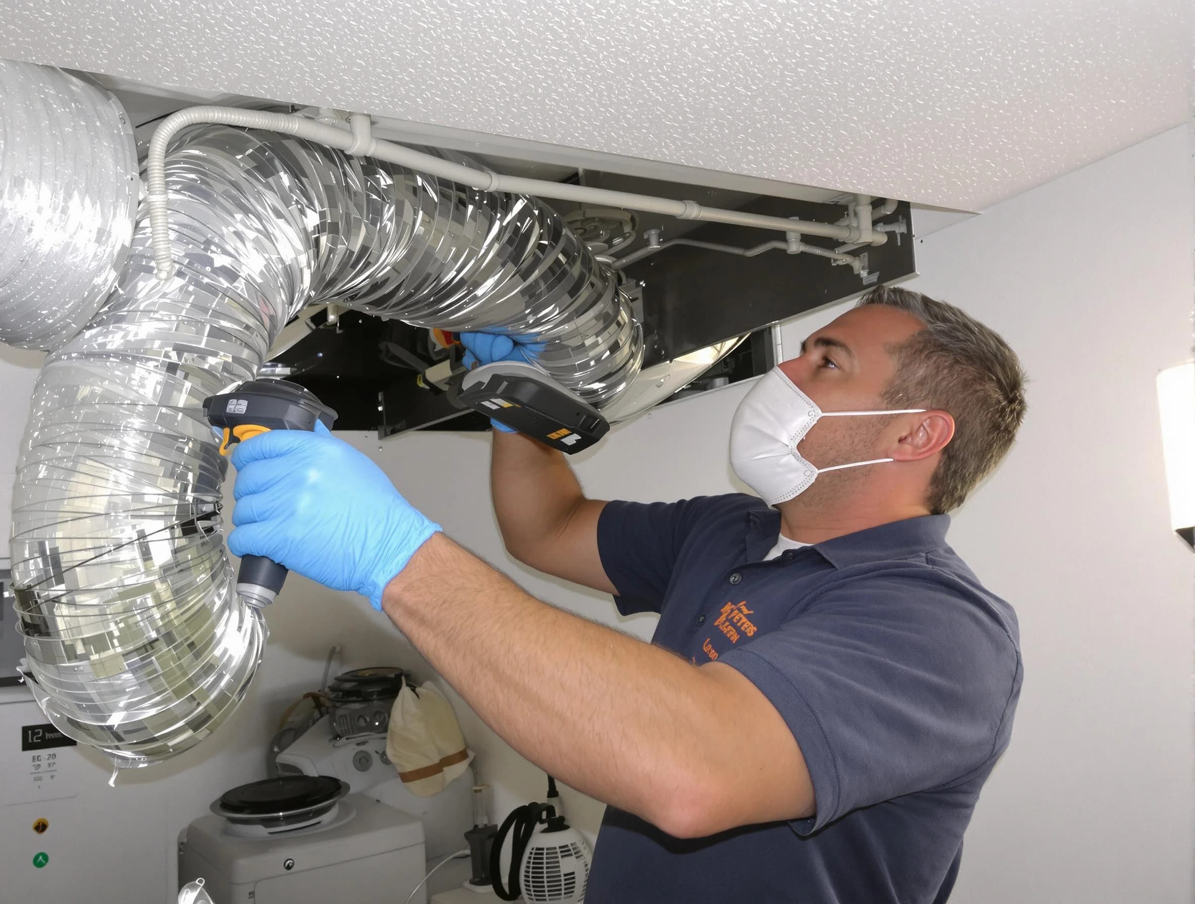 Piedmont Dryer Vent Cleaning professional performing thorough residential dryer vent cleaning in Piedmont