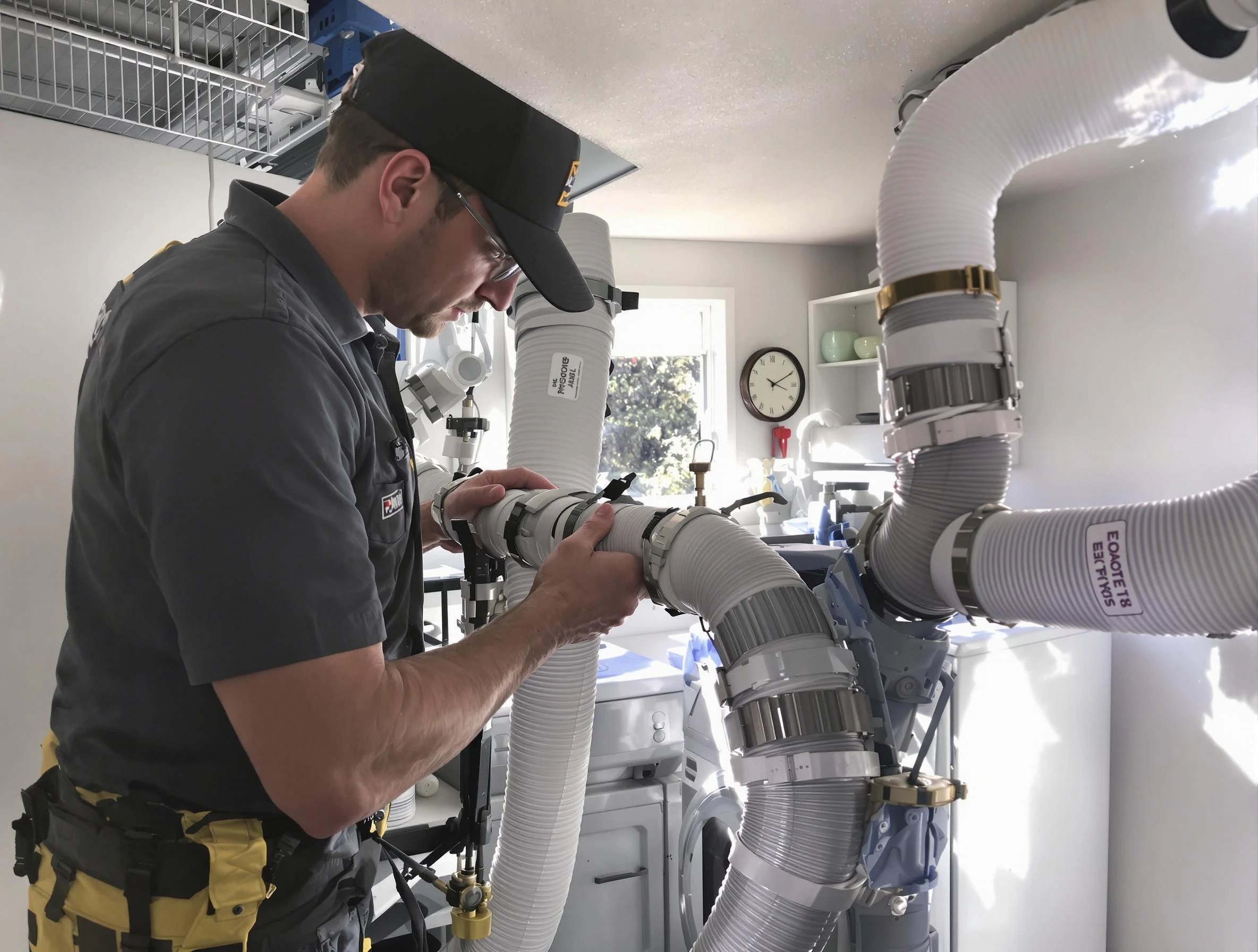 Dryer Vent Hose Installation in Piedmont