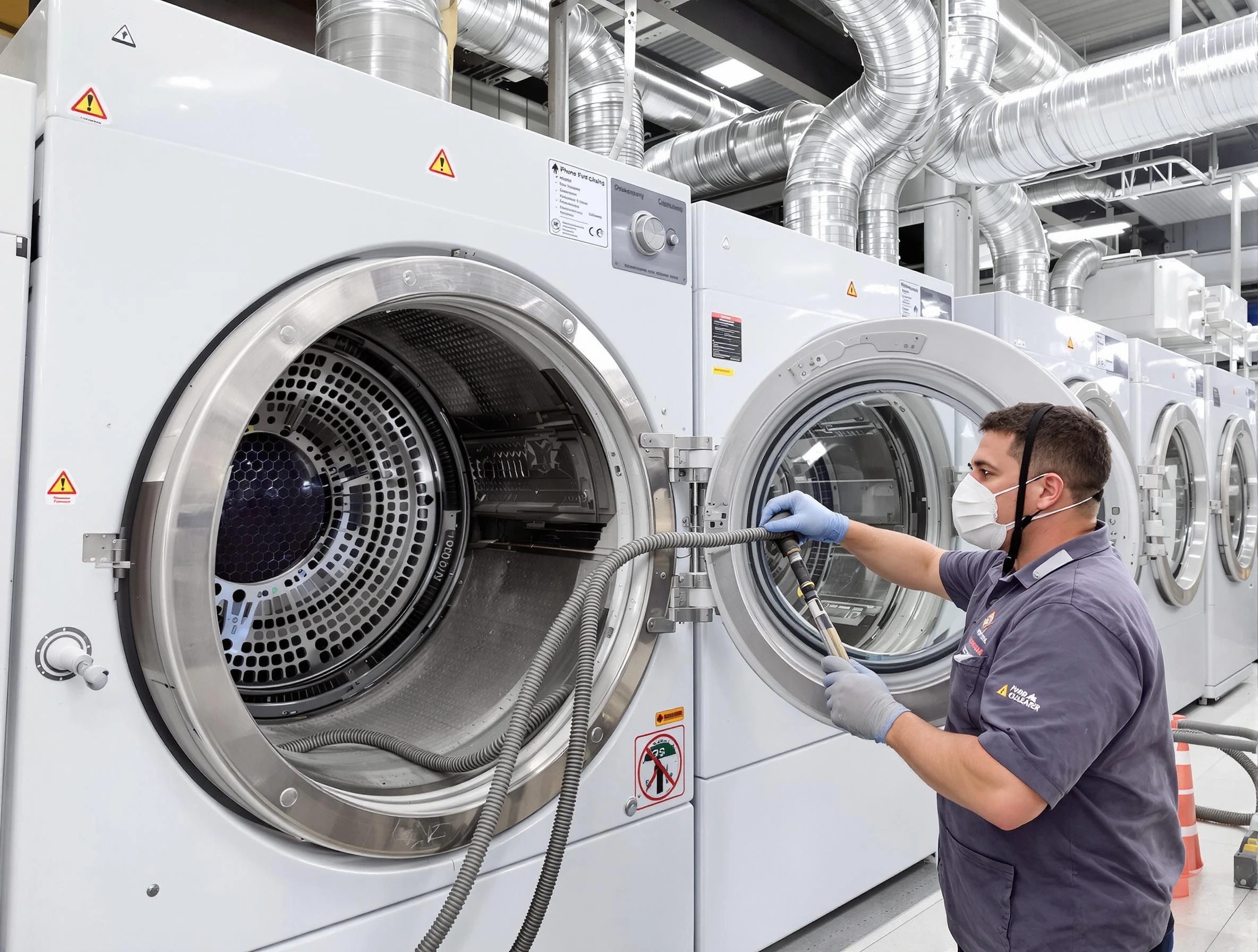 Industrial-grade dryer vent cleaning by Piedmont Dryer Vent Cleaning in Piedmont